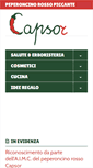 Mobile Screenshot of capsor.it